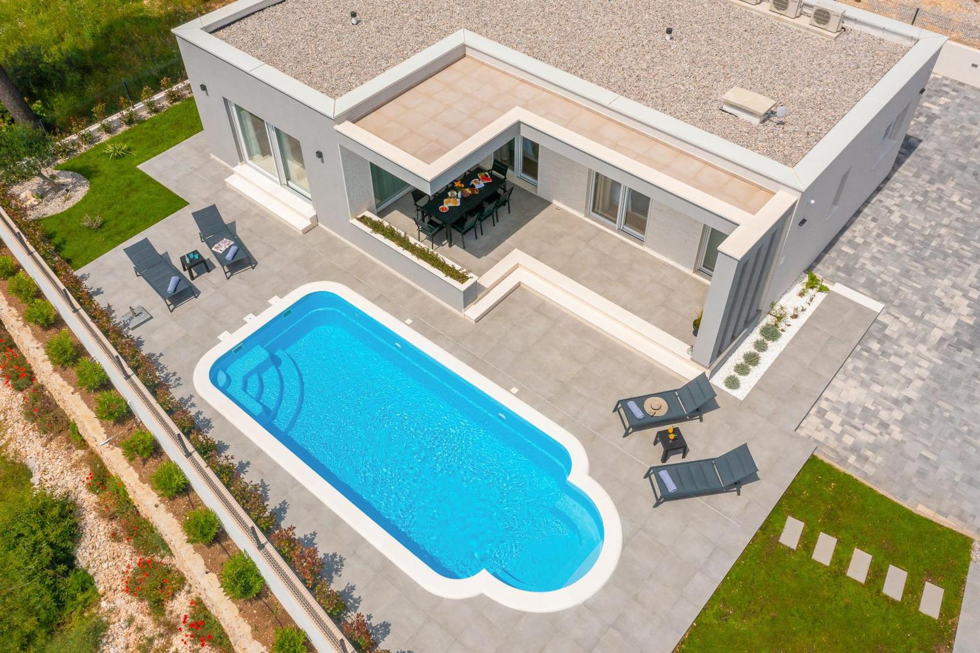 Villa Paradiso Adriatico Kaštela エクステリア 写真