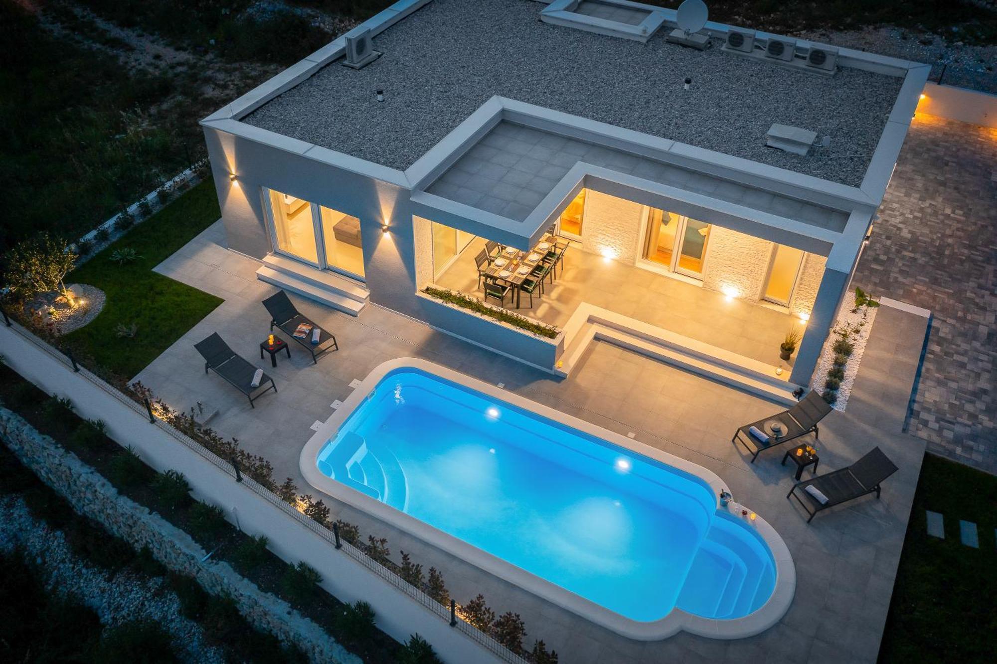 Villa Paradiso Adriatico Kaštela エクステリア 写真