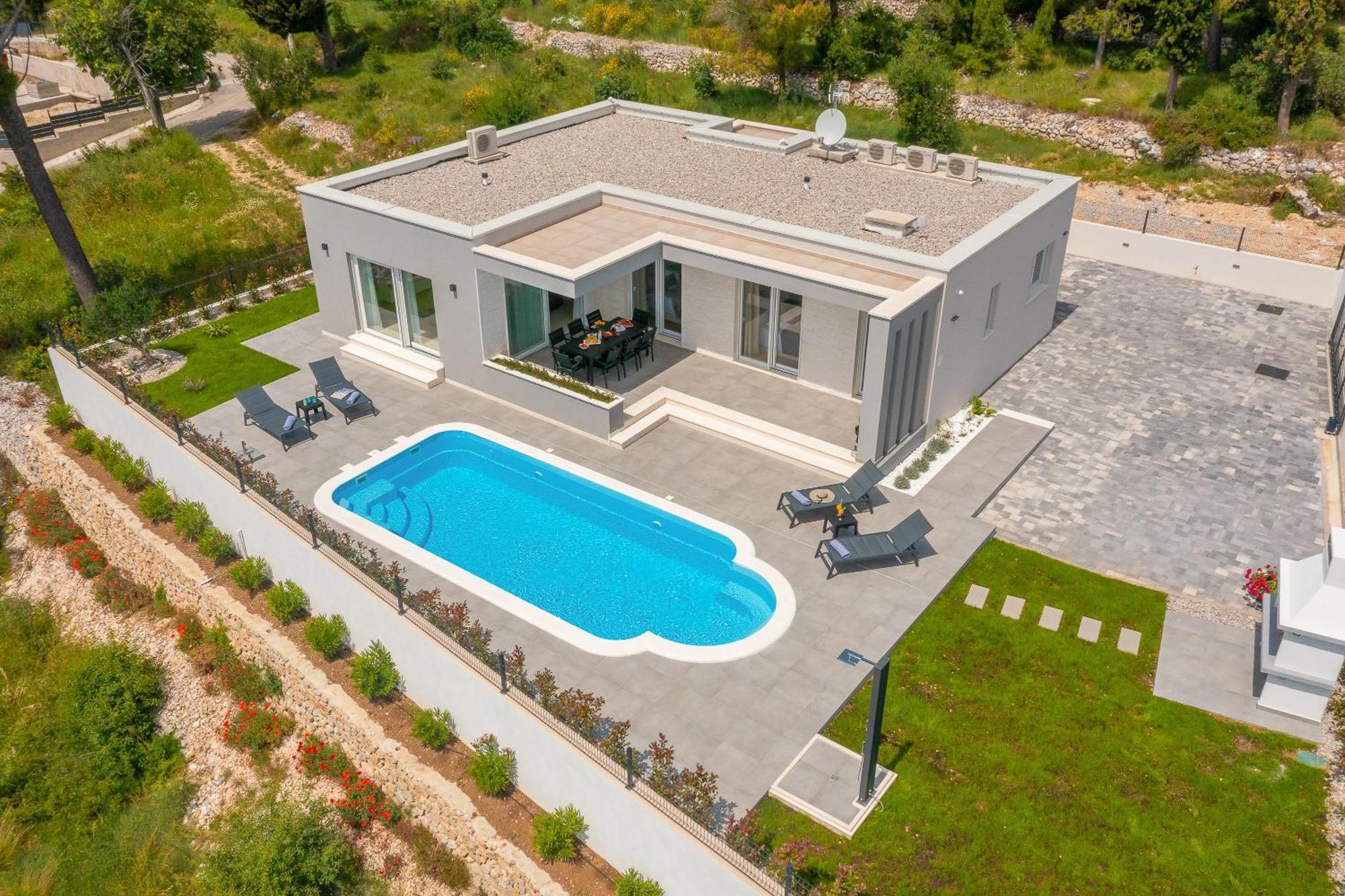 Villa Paradiso Adriatico Kaštela エクステリア 写真